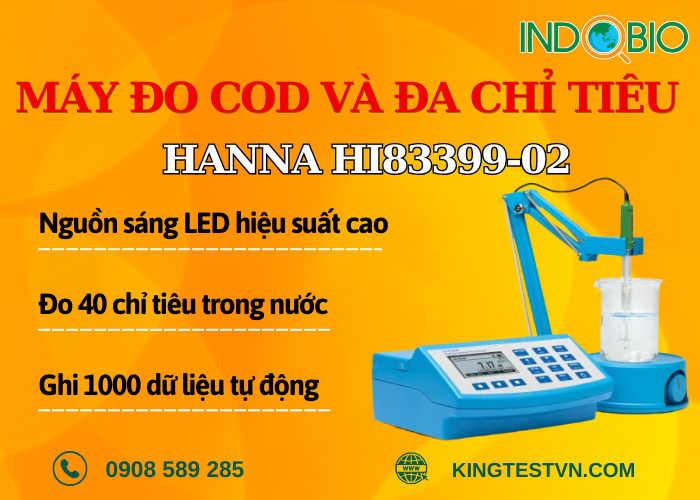Tổng quan máy đo COD và đa chỉ tiêu nước Hanna HI83399-02